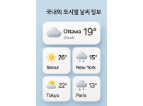 오타와구름 일기예보